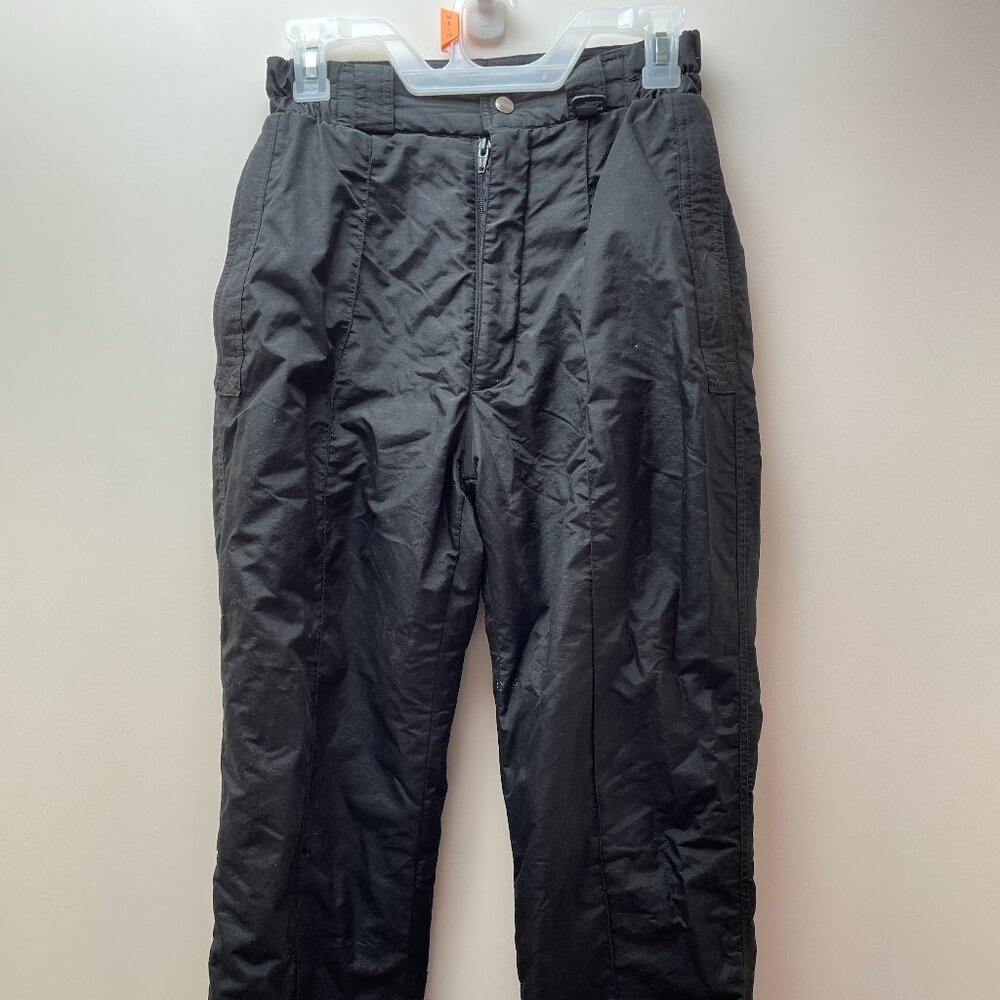 PANTS, SPORTINA, INSULATED WATERPROOF WINTER SNOW SKI , BLACK, WOMEN'S